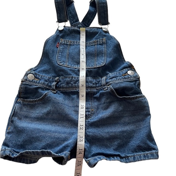 Levi’s child’s overalls Blue jeans kids shorts - Picture 6 of 13